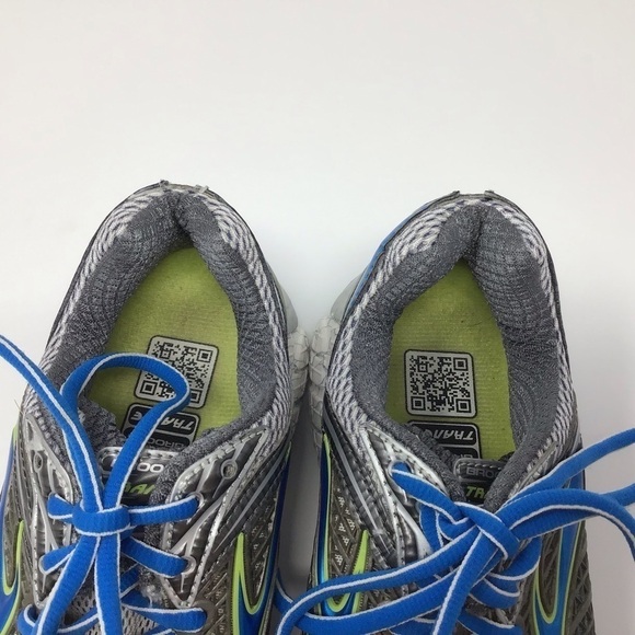 Brooks Trance 12 Blue Grey Running Shoe Size 7 - Picture 7 of 9